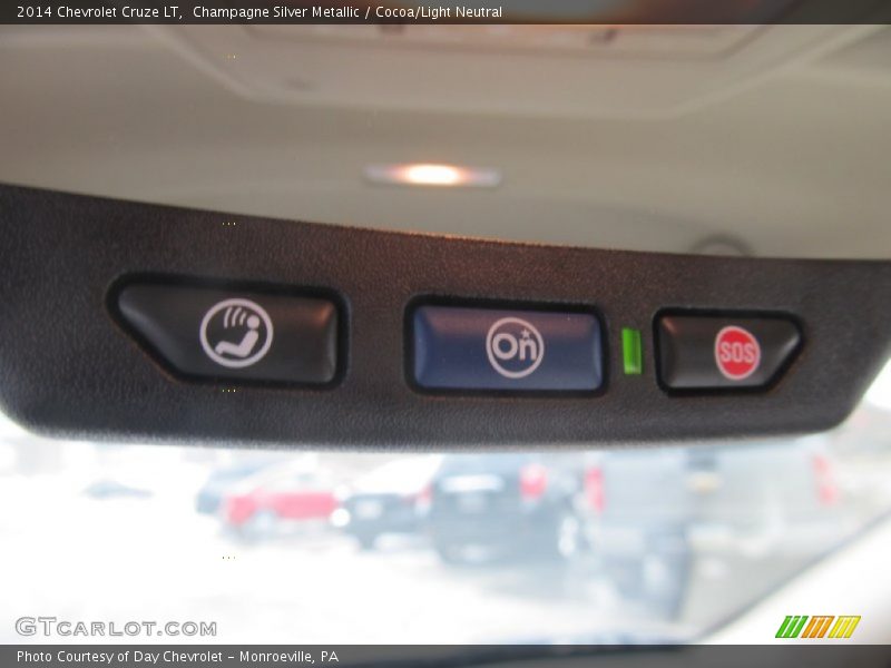 Champagne Silver Metallic / Cocoa/Light Neutral 2014 Chevrolet Cruze LT