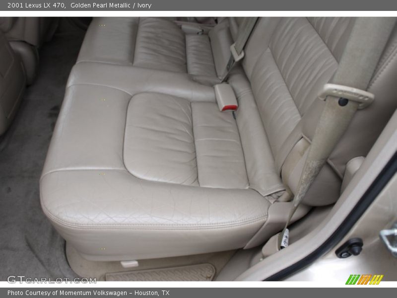 Golden Pearl Metallic / Ivory 2001 Lexus LX 470