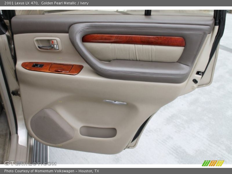 Golden Pearl Metallic / Ivory 2001 Lexus LX 470