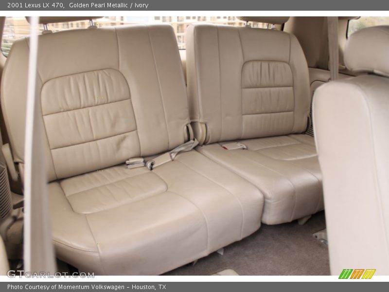 Golden Pearl Metallic / Ivory 2001 Lexus LX 470