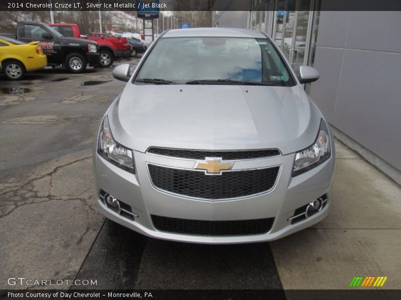 Silver Ice Metallic / Jet Black 2014 Chevrolet Cruze LT