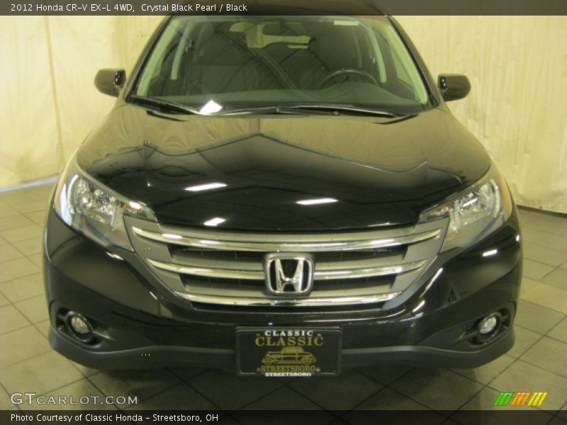 Crystal Black Pearl / Black 2012 Honda CR-V EX-L 4WD