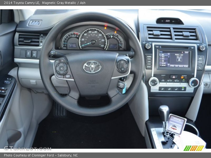 Magnetic Gray Metallic / Ash 2014 Toyota Camry LE
