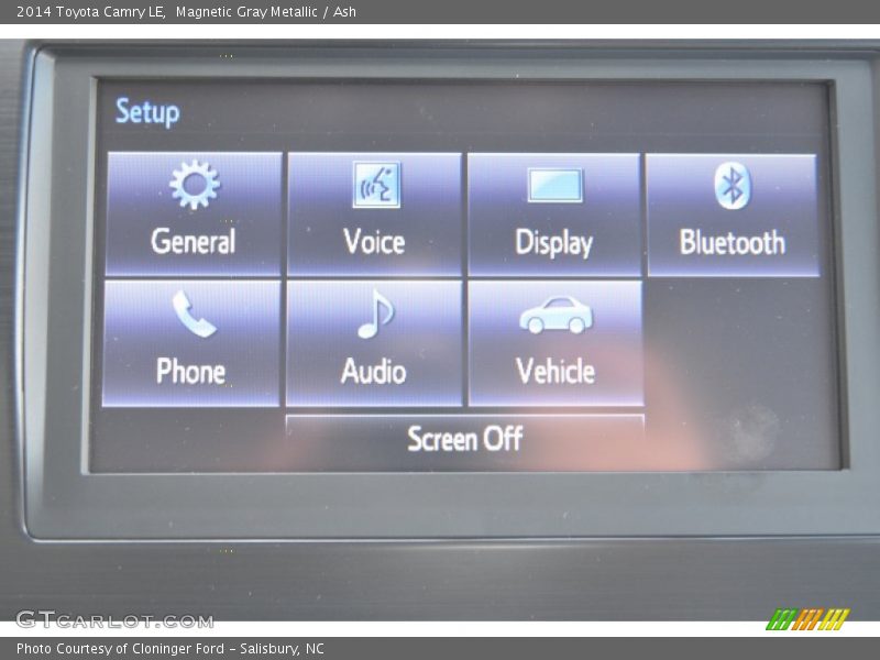 Magnetic Gray Metallic / Ash 2014 Toyota Camry LE