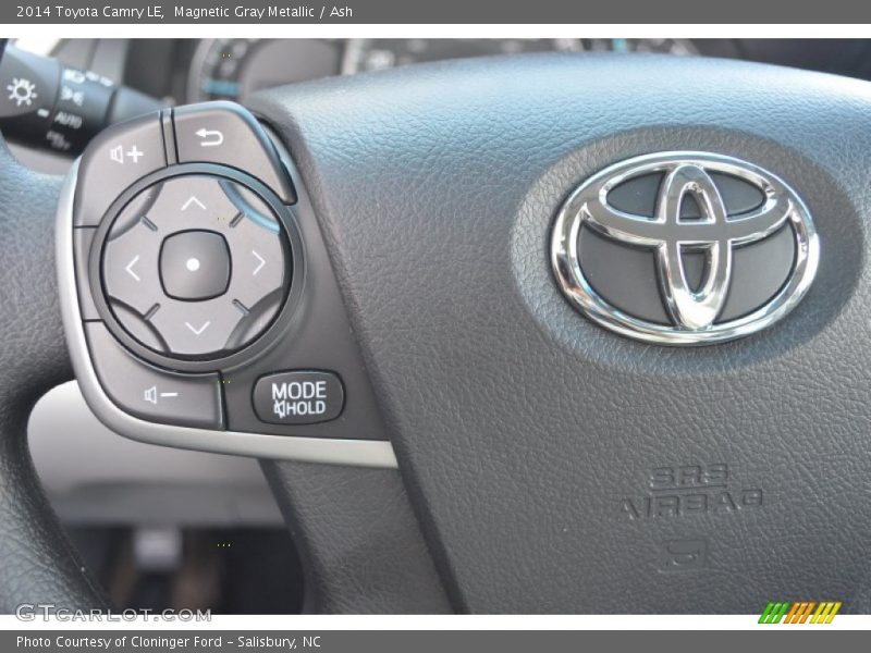 Magnetic Gray Metallic / Ash 2014 Toyota Camry LE