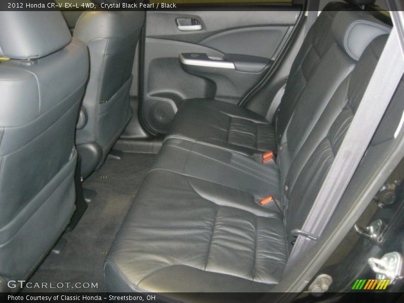 Crystal Black Pearl / Black 2012 Honda CR-V EX-L 4WD