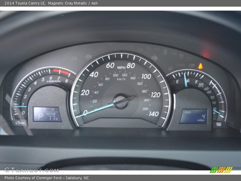 Magnetic Gray Metallic / Ash 2014 Toyota Camry LE