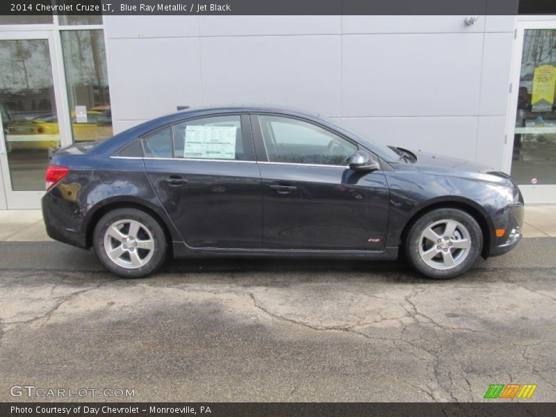 Blue Ray Metallic / Jet Black 2014 Chevrolet Cruze LT