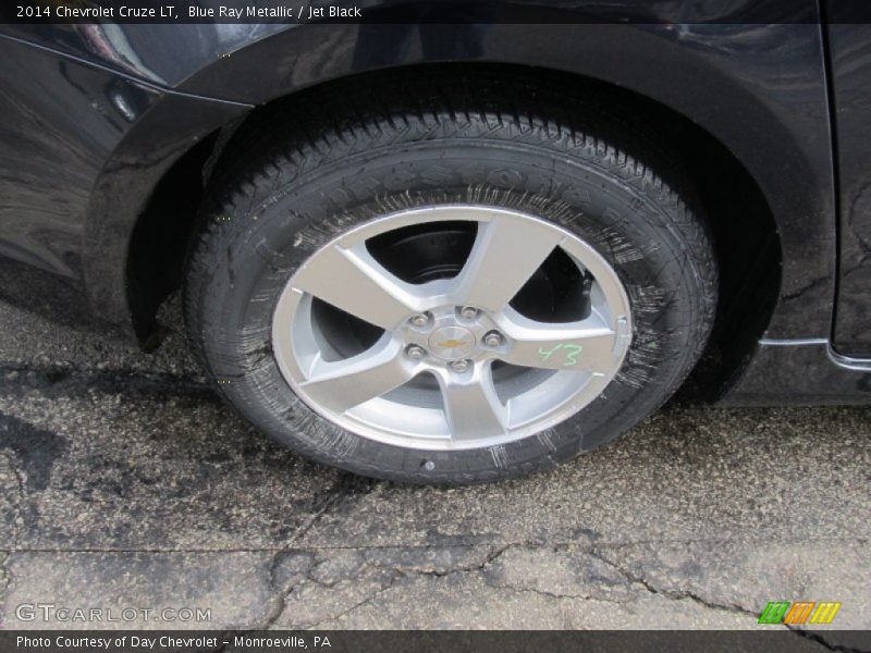 Blue Ray Metallic / Jet Black 2014 Chevrolet Cruze LT