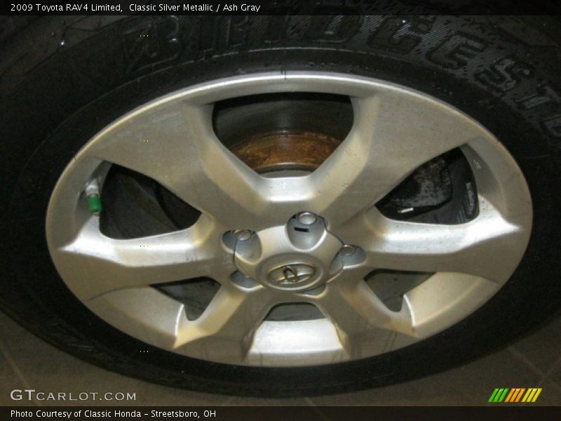 Classic Silver Metallic / Ash Gray 2009 Toyota RAV4 Limited
