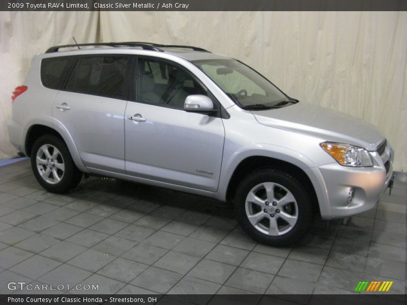 Classic Silver Metallic / Ash Gray 2009 Toyota RAV4 Limited
