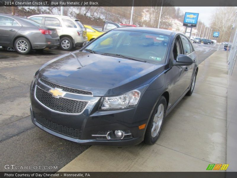 Blue Ray Metallic / Jet Black 2014 Chevrolet Cruze LT