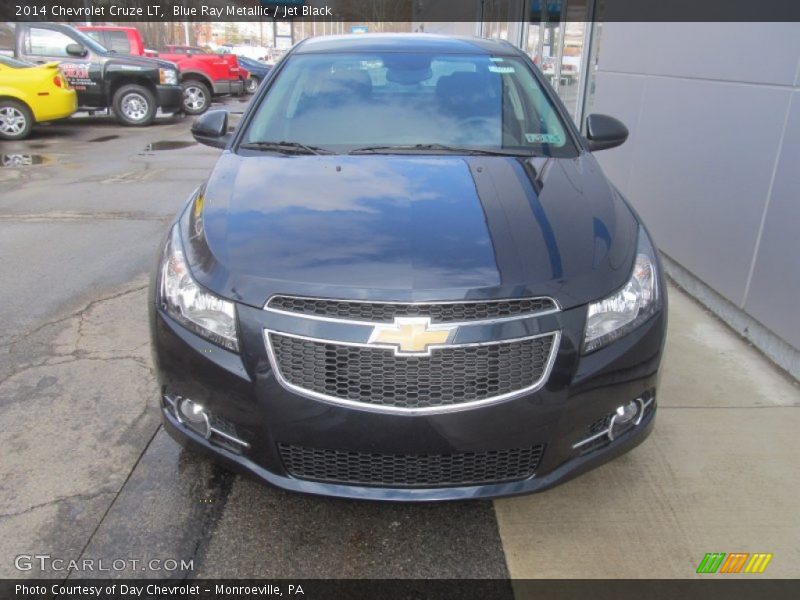 Blue Ray Metallic / Jet Black 2014 Chevrolet Cruze LT