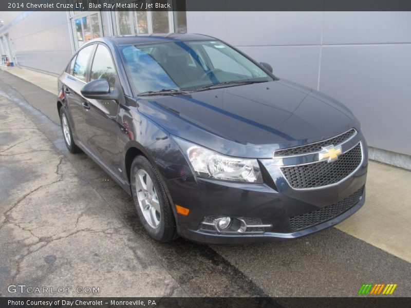 Blue Ray Metallic / Jet Black 2014 Chevrolet Cruze LT