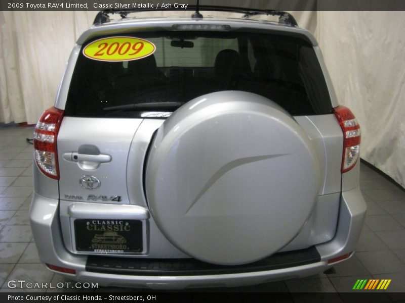 Classic Silver Metallic / Ash Gray 2009 Toyota RAV4 Limited