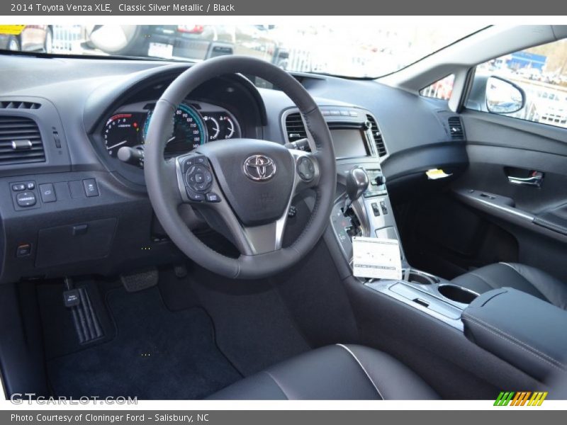 Classic Silver Metallic / Black 2014 Toyota Venza XLE