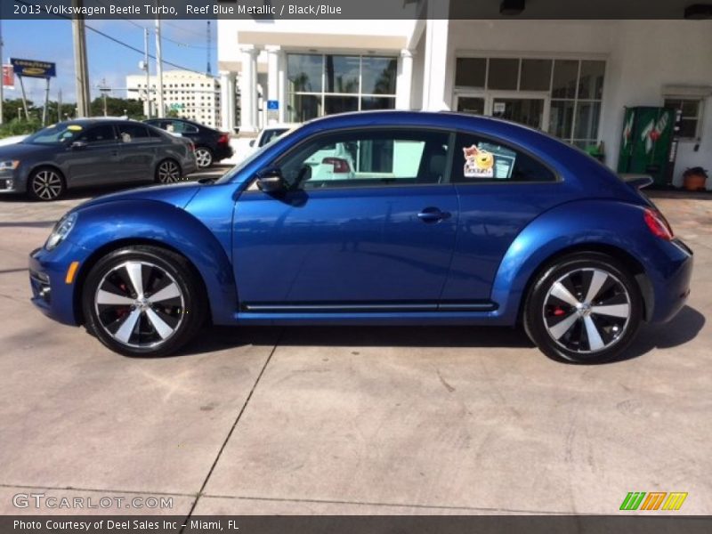  2013 Beetle Turbo Reef Blue Metallic