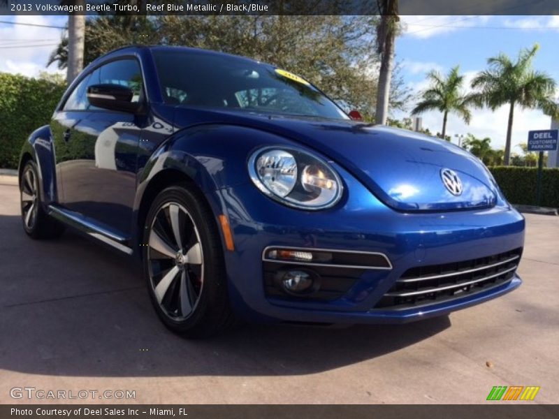 Front 3/4 View of 2013 Beetle Turbo