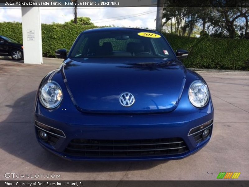  2013 Beetle Turbo Reef Blue Metallic