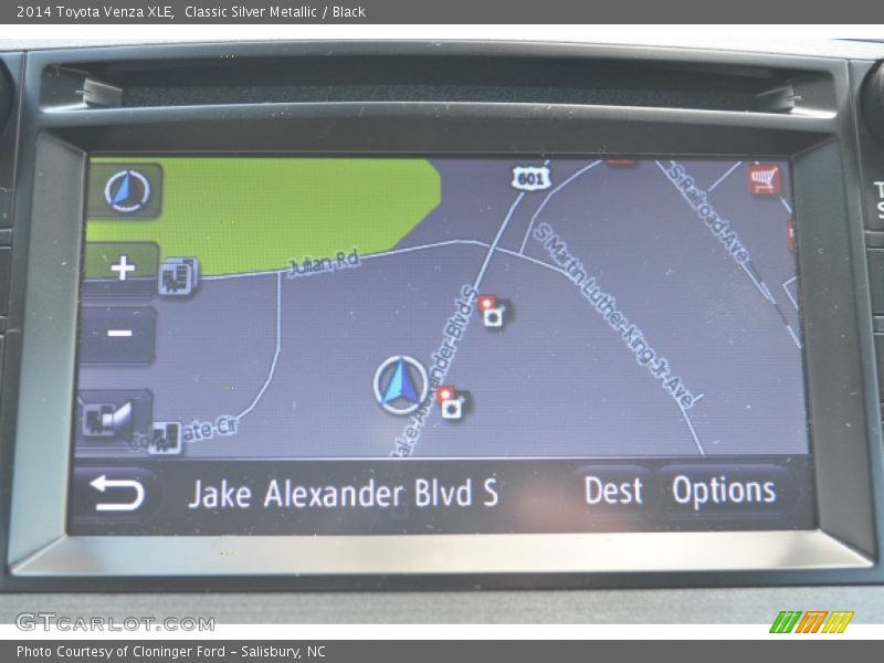 Classic Silver Metallic / Black 2014 Toyota Venza XLE