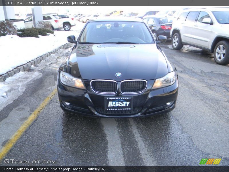 Jet Black / Black 2010 BMW 3 Series 328i xDrive Sedan