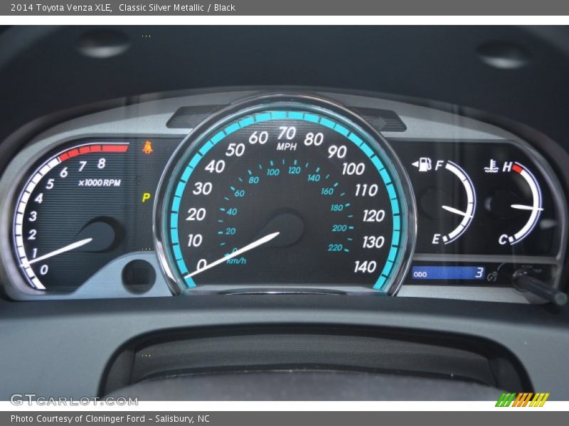  2014 Venza XLE XLE Gauges