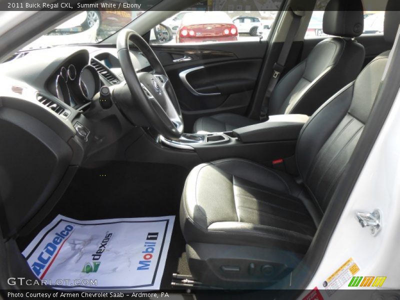 Summit White / Ebony 2011 Buick Regal CXL