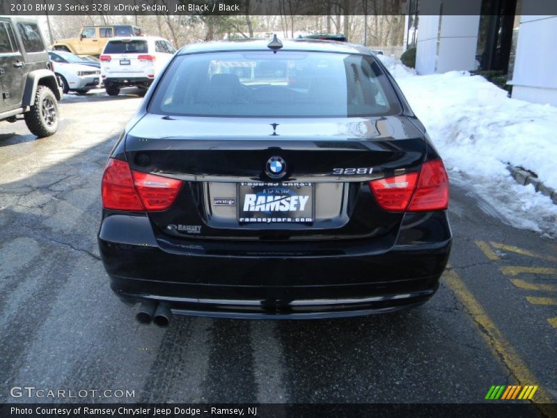 Jet Black / Black 2010 BMW 3 Series 328i xDrive Sedan