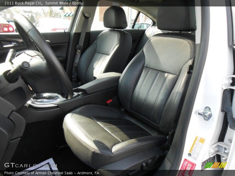 Summit White / Ebony 2011 Buick Regal CXL