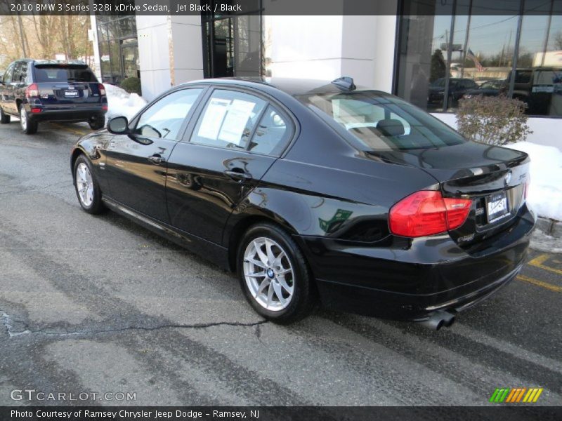 Jet Black / Black 2010 BMW 3 Series 328i xDrive Sedan