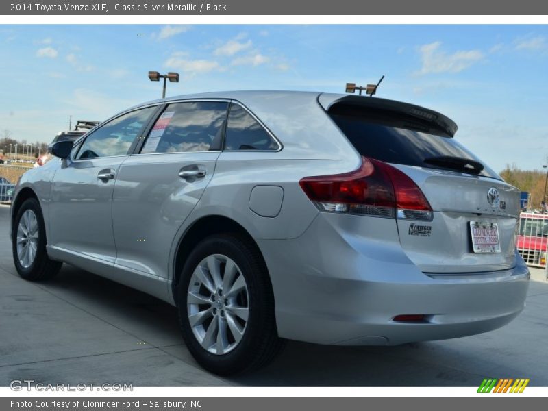 Classic Silver Metallic / Black 2014 Toyota Venza XLE