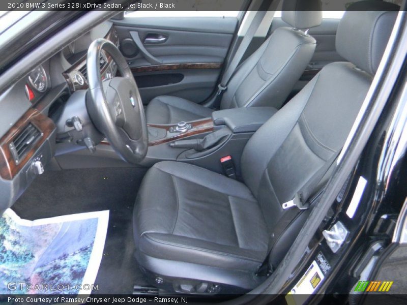 Jet Black / Black 2010 BMW 3 Series 328i xDrive Sedan