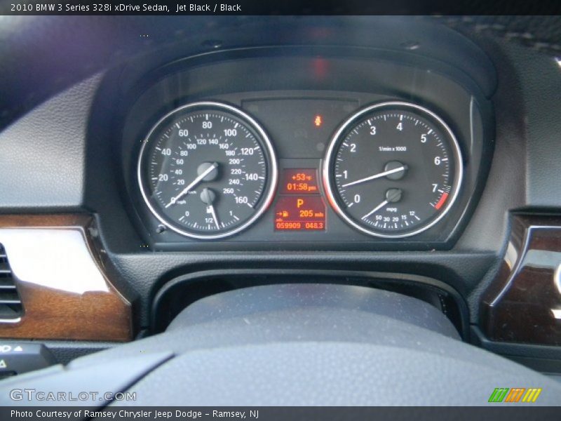 Jet Black / Black 2010 BMW 3 Series 328i xDrive Sedan