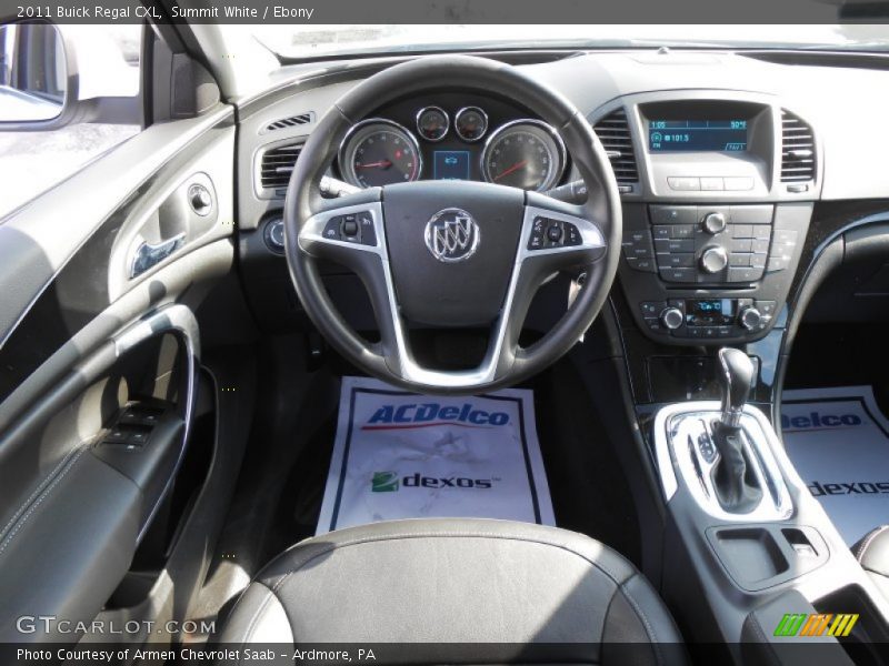 Summit White / Ebony 2011 Buick Regal CXL