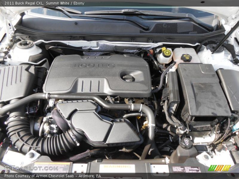 Summit White / Ebony 2011 Buick Regal CXL