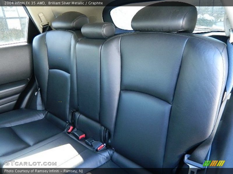 Brilliant Silver Metallic / Graphite 2004 Infiniti FX 35 AWD
