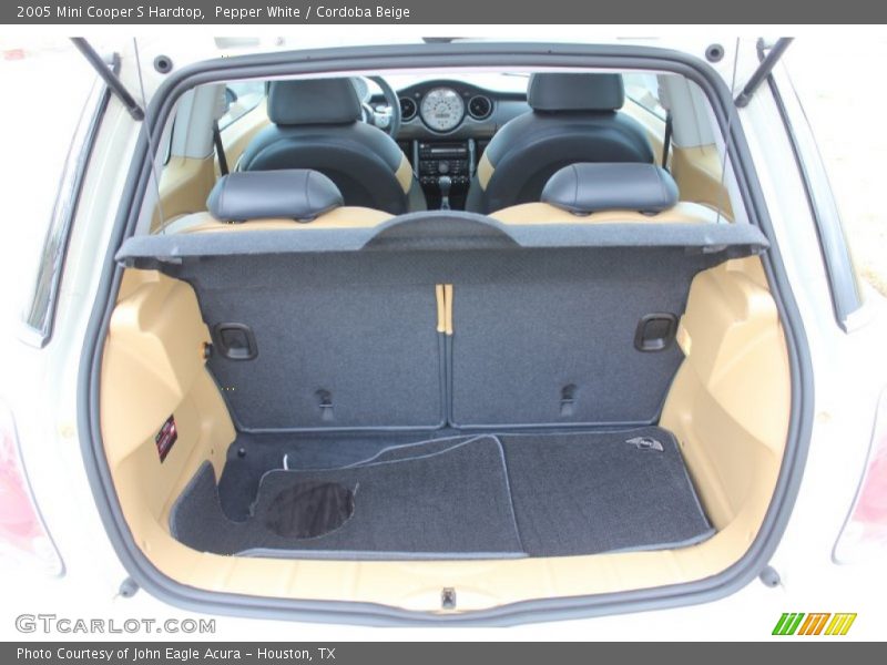 Pepper White / Cordoba Beige 2005 Mini Cooper S Hardtop
