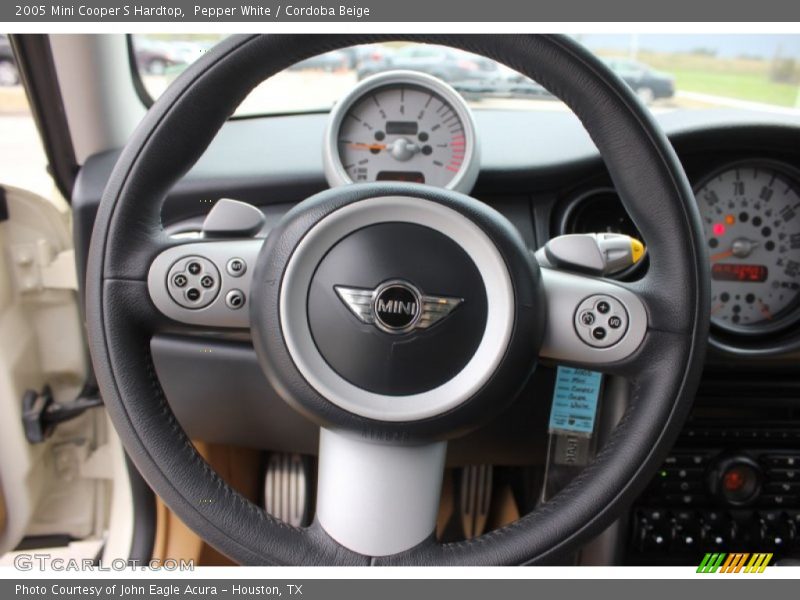 Pepper White / Cordoba Beige 2005 Mini Cooper S Hardtop