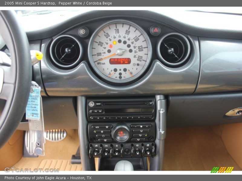 Pepper White / Cordoba Beige 2005 Mini Cooper S Hardtop