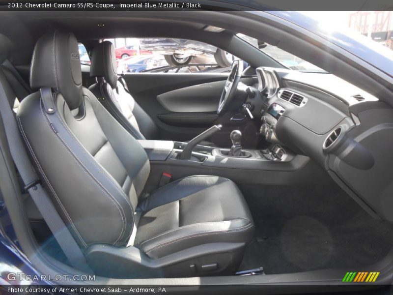 Imperial Blue Metallic / Black 2012 Chevrolet Camaro SS/RS Coupe