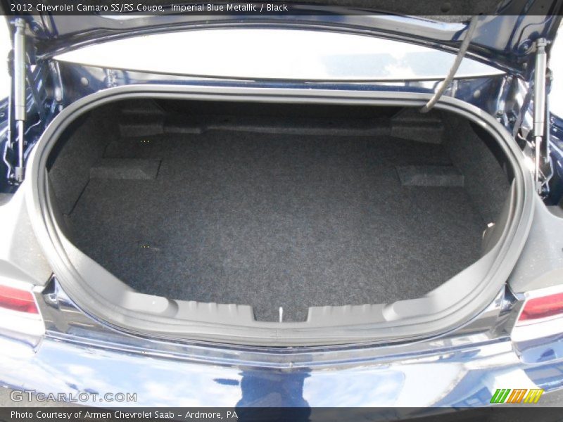 Imperial Blue Metallic / Black 2012 Chevrolet Camaro SS/RS Coupe