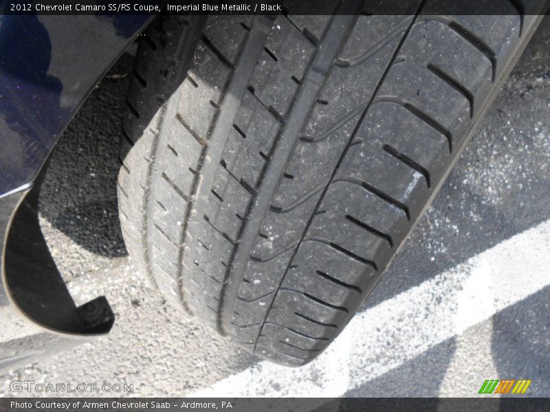Imperial Blue Metallic / Black 2012 Chevrolet Camaro SS/RS Coupe
