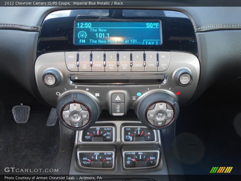 Imperial Blue Metallic / Black 2012 Chevrolet Camaro SS/RS Coupe