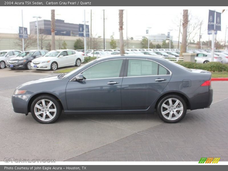 Carbon Gray Pearl / Quartz 2004 Acura TSX Sedan