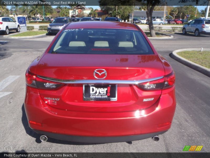Soul Red Mica / Sand 2014 Mazda MAZDA6 Touring