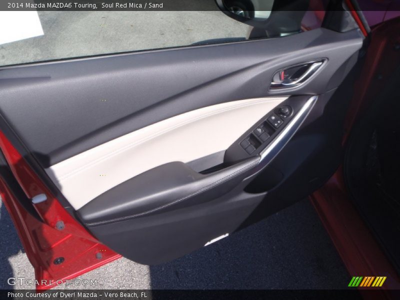 Soul Red Mica / Sand 2014 Mazda MAZDA6 Touring