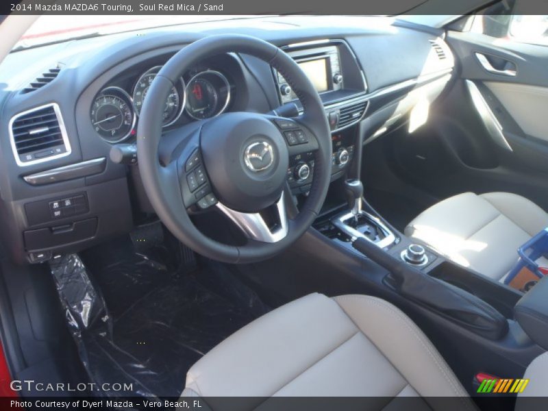 Sand Interior - 2014 MAZDA6 Touring 