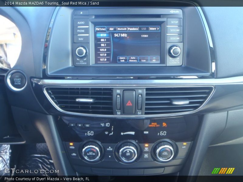 Controls of 2014 MAZDA6 Touring