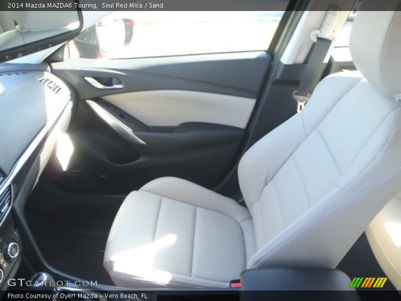 Soul Red Mica / Sand 2014 Mazda MAZDA6 Touring