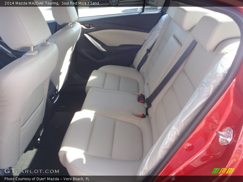 Rear Seat of 2014 MAZDA6 Touring